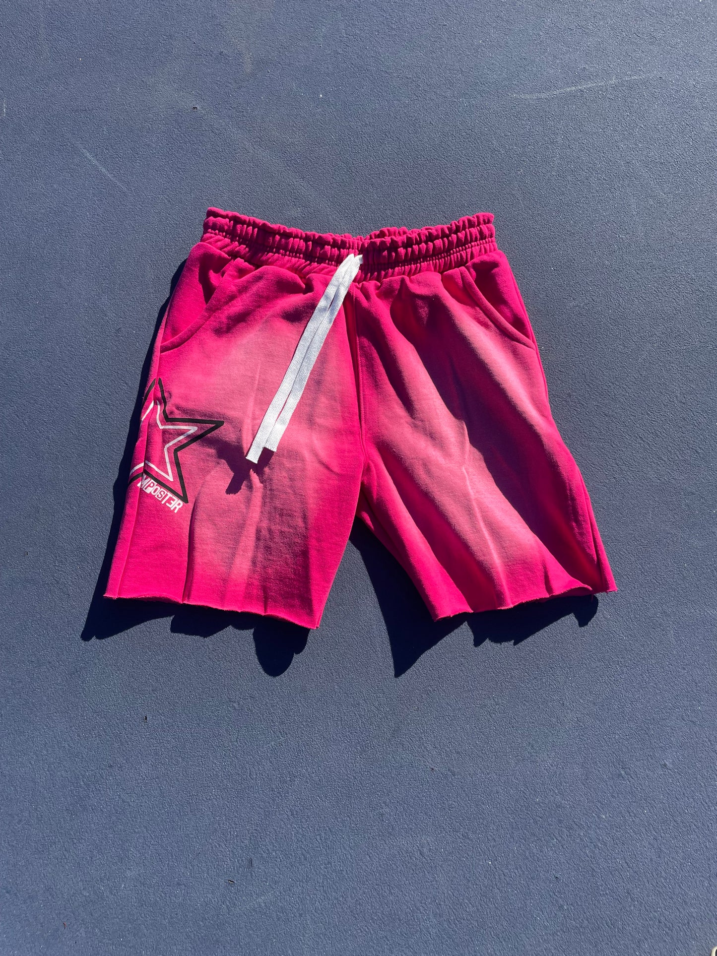 pink shorts